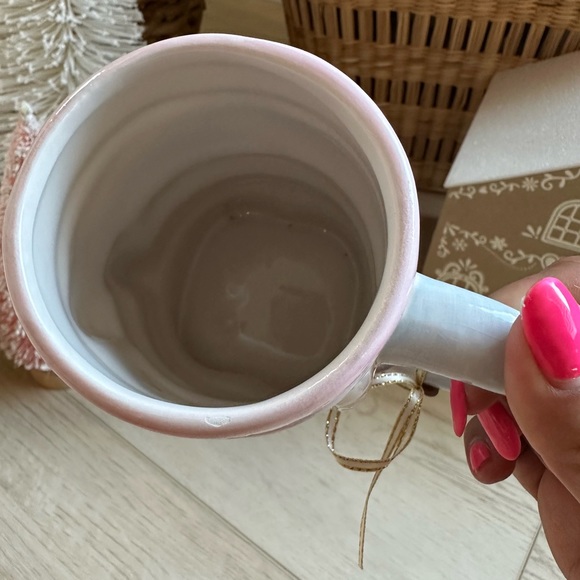 Holly & Joy Christmas Holiday pastel Nutcracker mug - Picture 3 of 8